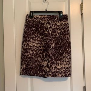 J. Crew Wool/Silk Blend Pencil Skirt